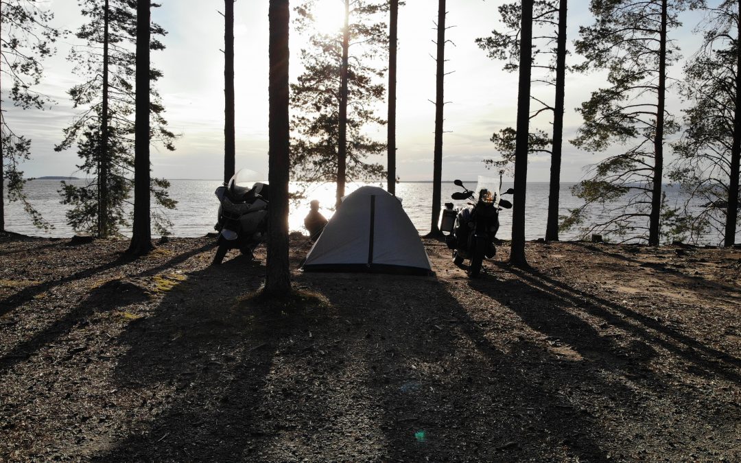 EN MOTO A NORDKAPP, ¿Dónde dormimos?