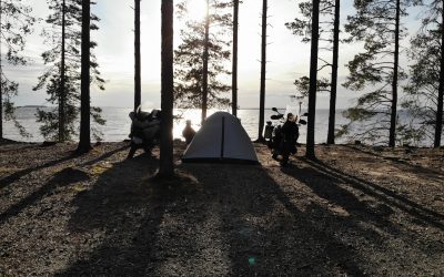 EN MOTO A NORDKAPP, ¿Dónde dormimos?